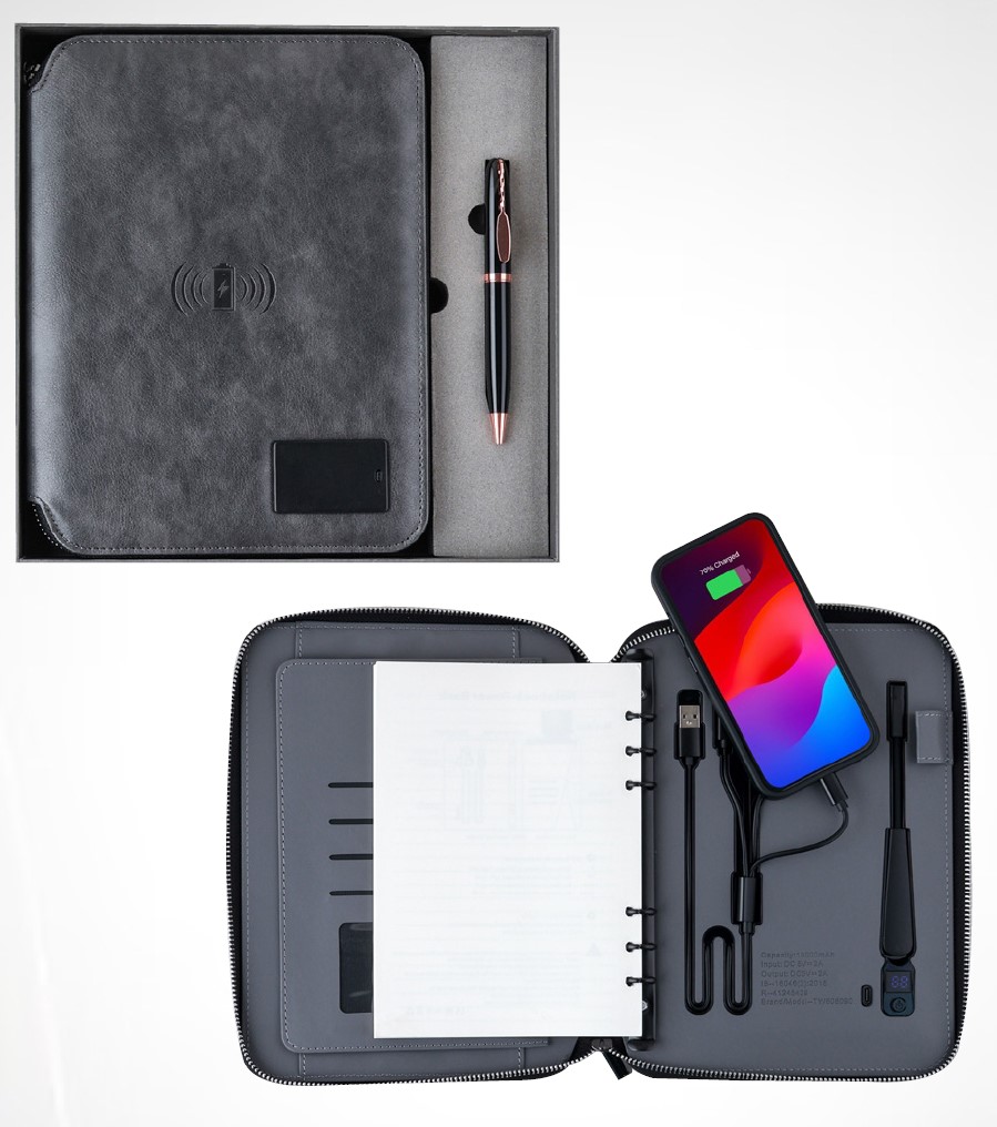 Premium Planner with Power Bank