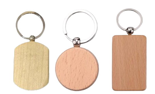 Wooden Keychain
