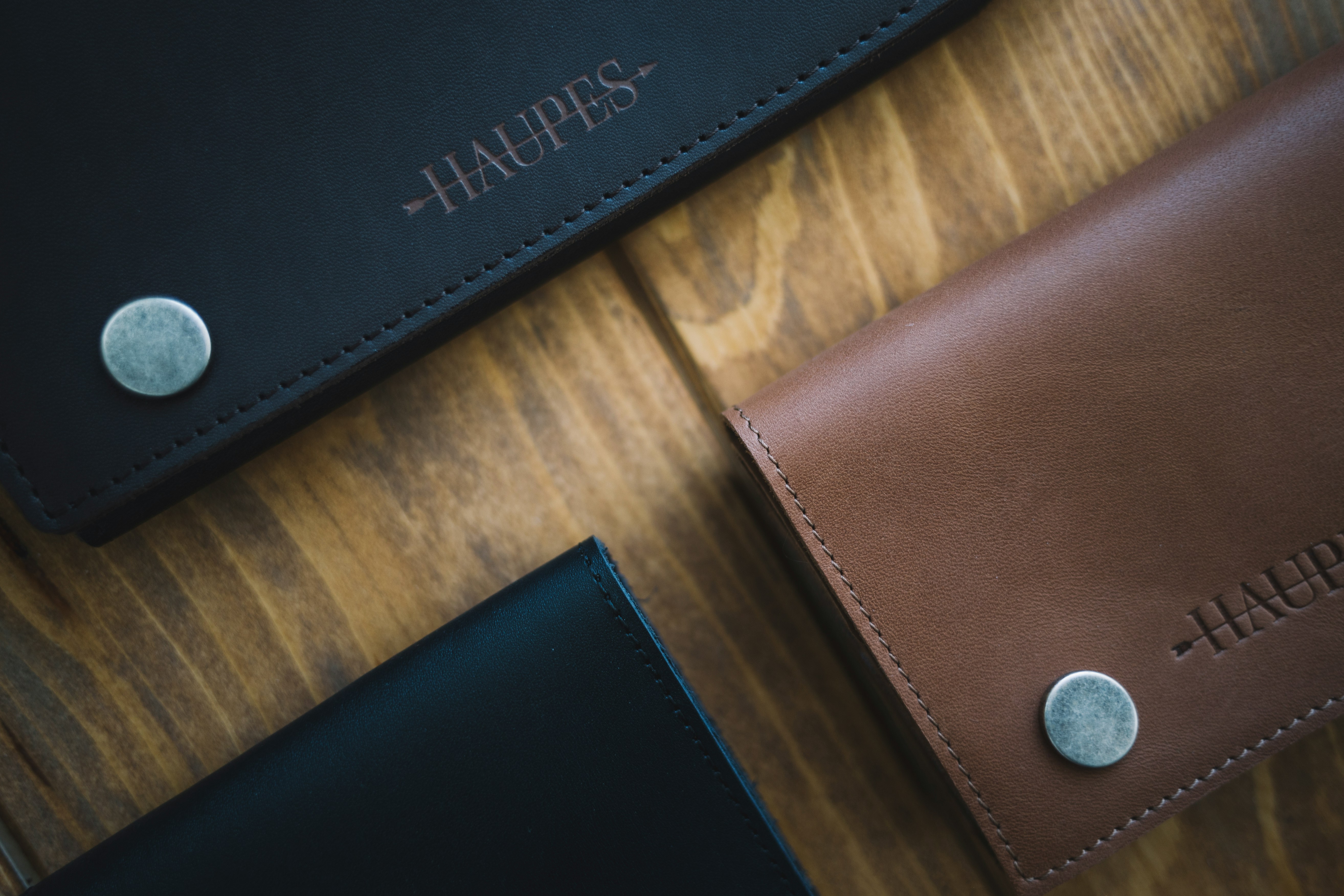 Executive Leather Portfolio Wallet