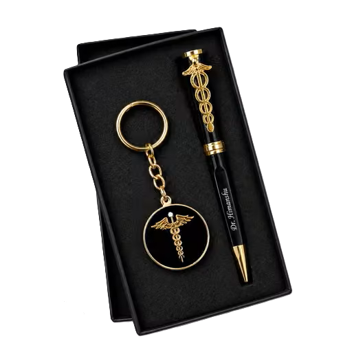 Doctor Pen Keychain Gift Set